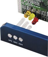 VCC (VISUAL COMMUNICATIONS COMPANY) LPC022CTP LIGHT PIPE, SINGLE, ROUND, PANEL