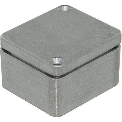 Enclosures, Boxes, & Cases 1.97 x 1.77 x 1.12 NATURAL FINISH