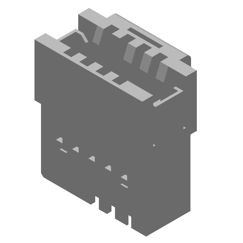 Board Connector, 10 Contact(s), 2 Row(s), Female, 0.1 inch Pitch, Crimp Terminal, Locking, Black Insulator, Plug