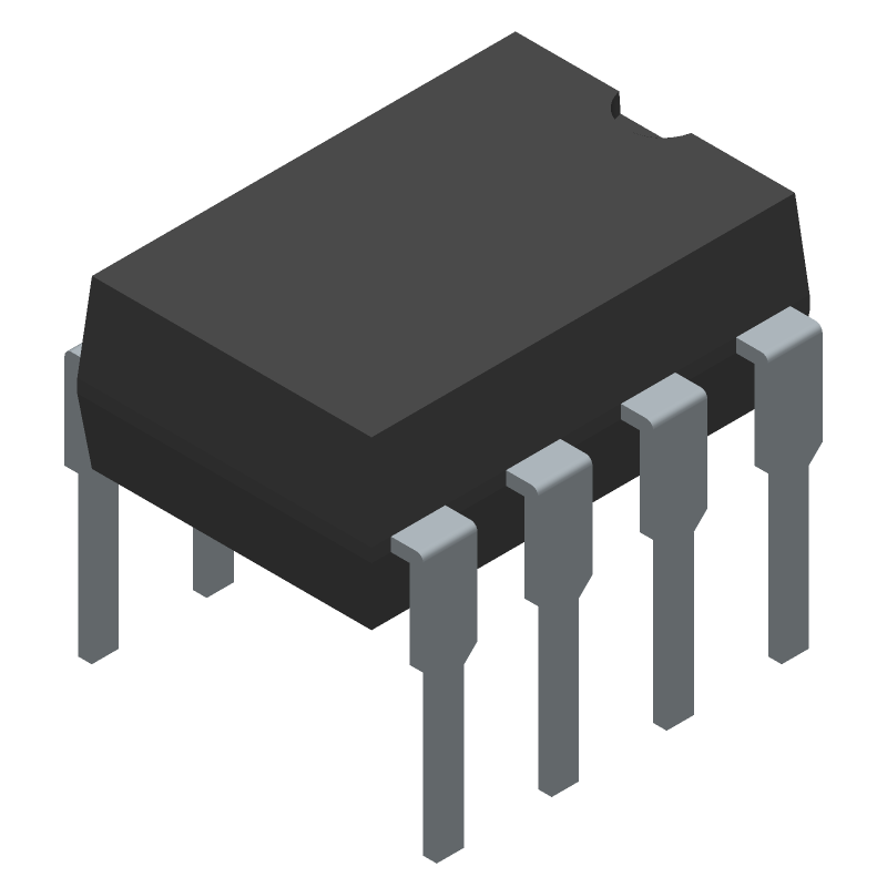 2-Ch Transistor Optocoupler, 5kV Isolation, 600% CTR, SMD