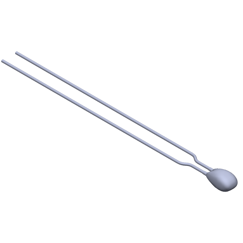 2-Terminal Varistor 2100 Ohm 150C 5.5mm Radial Leaded