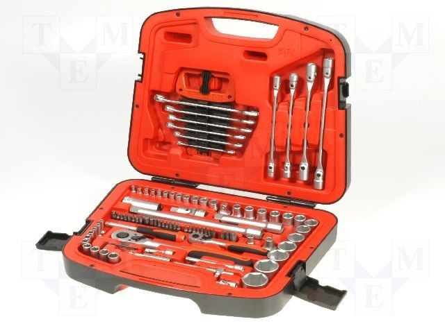 BAHCO   S910   SOCKET SET 91 PIECE 1/4 & 1/2 DRIVE