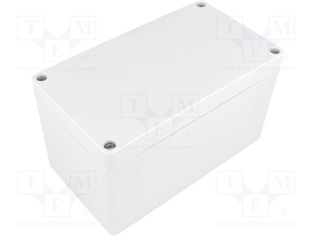 Enclosures, Boxes, & Cases 6.3 x 3.5 x 3.5 Poly Flat Lid