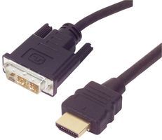 Cable Assembly Video 2m HDMI to DVI M-M