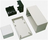 ABS box 120X65X65 black