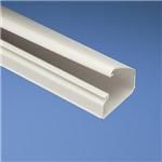 Cable Accessories Single Channel Raceway Polyvinyl Chloride Gray