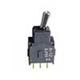 Switch Toggle OFF None ON SPST Paddle PC Pins 0.1A 28VAC 28VDC 0.4VA PC Mount