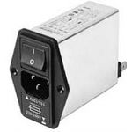 2.5A 250V Filter Module, 3 Pos, 50-400Hz