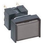 Switch Push Button N.O./N.C. DPDT Rectangular Button 5A 250VAC 30VDC Momentary Contact Panel Mount Solder