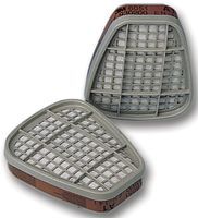 3M         6075             Filter, Gas/Vapour Cartridge, Organic Vapours and Formaldehyde, Half Masks and Full Face Masks, Pk2