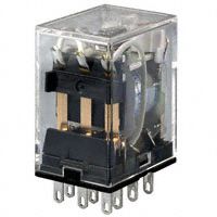 3PDT 5A 250VAC Power Relay, General Purpose, Plug-In