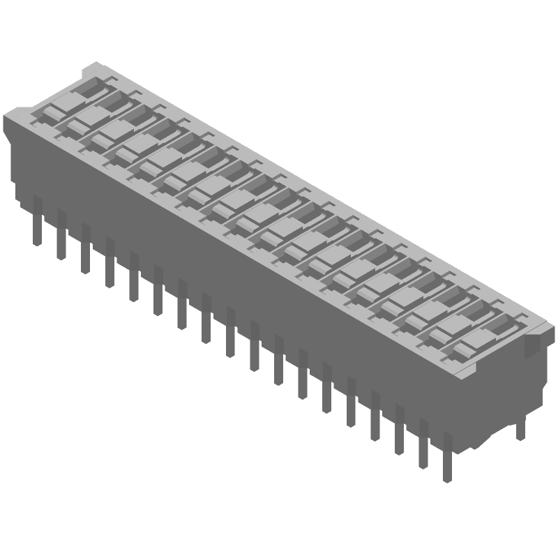 Switch DIP OFF ON SPST 18 Slide PC Pins 2.54mm Thru-Hole Box/Carton