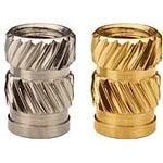 Inserts Straight Wall Plastic 12.7mm-LG 12.93mm-OD 3/8-16-THD Stainless Steel 300 Passivated ASTM A380