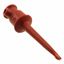 Red Insulated Connector, 5A, 70V, Gold Plated Beryllium Copper