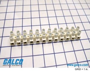 12 Pole 15mm Pitch Barrier Terminal Block, 50A, 300V