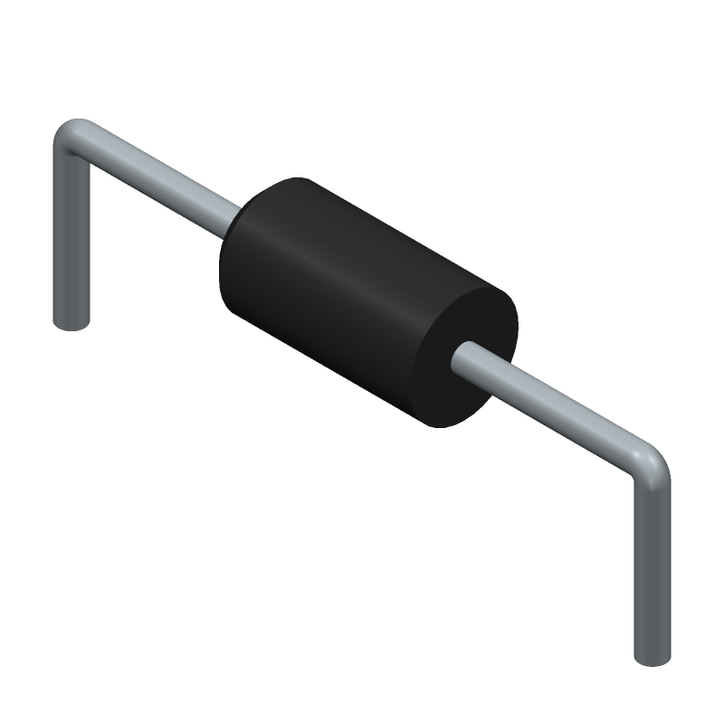 DIODE 500 W, BIDIRECTIONAL, SILICON, TVS DIODE, DO-204AC, PLASTIC, DO-15, 2 PIN, Transient Suppressor