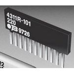 Res Thick Film NET 20K Ohm 2% 1.25W ±100ppm/C LADDER Molded 10-Pin SIP Pin Thru-Hole