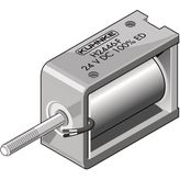 Solenoid Actuator 8 mm 3 N 0.4 N 6 W, H2406-F-24V100%, Kuhnke