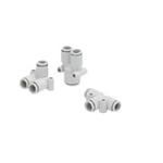 Fittings Union 0.157in Push In Tube Fitting/Push In Tube Fitting Polybutylene Terephthalate