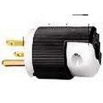 20A 250V Male Power Entry Plug Connector, 3 Pin, Screw Term