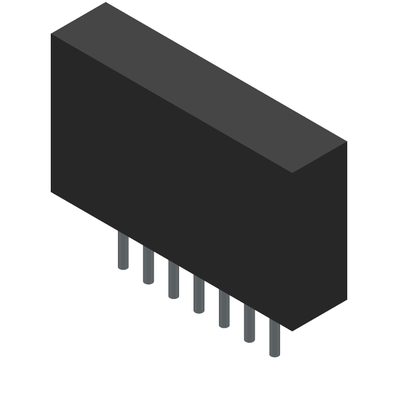 SP5T Slide Switch, 0.3A 30VDC, Through Hole, Solder Terminal