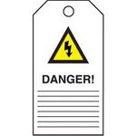 Labels and Industrial Warning Signs PLASTIC TAG ISO SYMB SAFETY 5PK