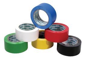 ADVANCE TAPES AT8 BLACK Tape, Black, Safety, Hazard Warning, PVC (Polyvinylchloride), 50 mm, 1.97 ", 33 m, 108.27 ft