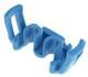 Automotive Connectors SECONDARY LOCK BLUE