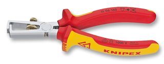 KNIPEX         11 06 160             160mm Adjustable VDE Wire Stripper with Two Colour Dual Component Handles