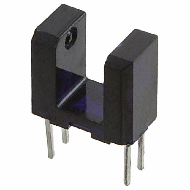 Slotted Photointerrupter, 1-Ch, 24V VCEO, 30mA Ic, Through Hole