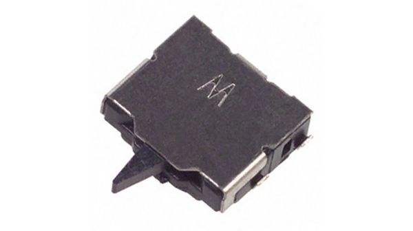 SPDT Detector Switch, 10mA, 5VDC, Right Angle, J-Bend, Surface Mount