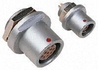 Fischer Connectors, 10 Pole Panel Mount Circular Connector Socket, Female Contacts