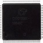9Mb SRAM, 166MHz, 3.5ns, 18b, CMOS, TQFP-100, Parallel, Sync