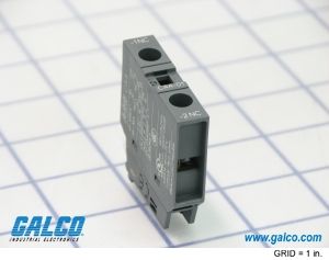 1 NC front mounted instantaneous auxiliary contact block for NF(Z) 4 pole control relays