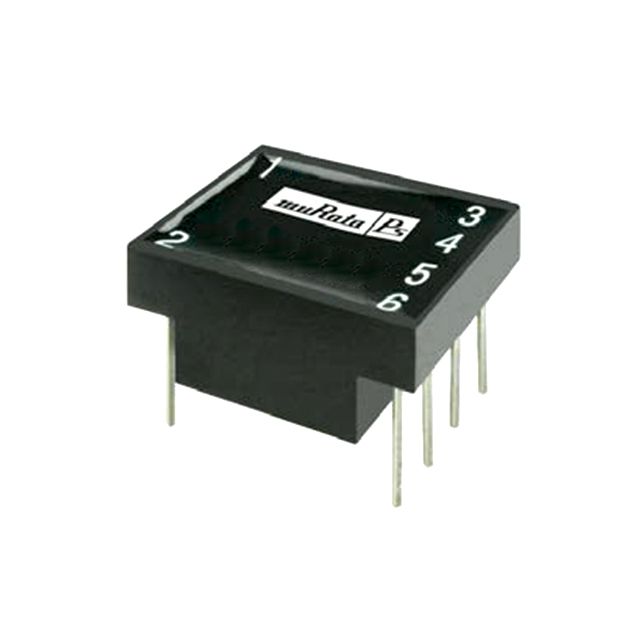 Pulse Transformer 1:1:1 2500Vrms 0.25Ohm Prim. DCR 0.22Ohm/0.28Ohm Sec. DCR 40pF 6 Terminal PC Pin Thru-Hole