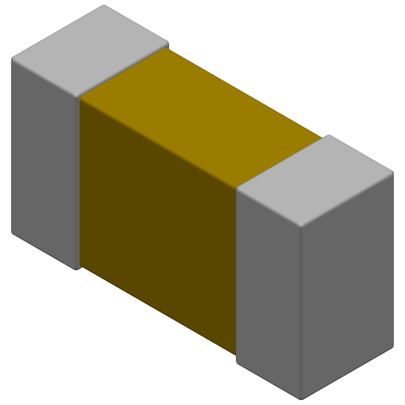 Cap Ceramic 0.001uF 500V X7R 10% Pad SMD 1206 Flexible Termination 125°C Low ESR Automotive T/R