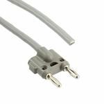 Insulated Plug to Wire Leads Connector, 424V, 60" L