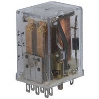12VDC 3A 4PDT Power Relay, Socket Mount