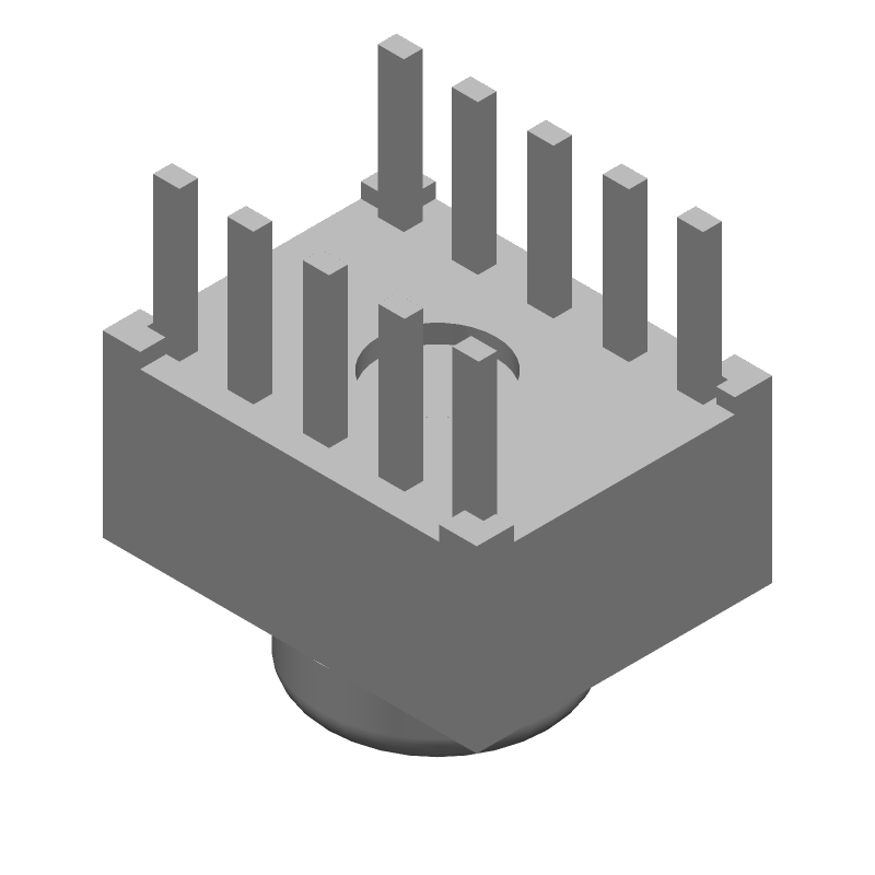 Power Terminal Copper Alloy Black 12.7mm Tin Box