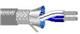 24AWG RS-485 Shielded Multipair Cable, 1 Pair, 120R, 300V