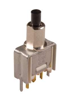 Illuminated Pushbutton Switch, SPST, 1A, 120VAC/28VDC, Silver Contacts