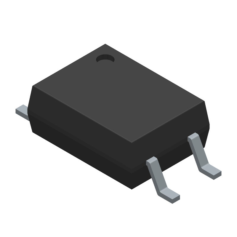 SSR 1A 60V AC/DC-OUT 50mA 1.5V DC-IN 4-Pin SOP
