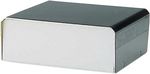 Desktop box black-silver 118 x 163 x 84 mm Aluminium, BC/3.18, Teko