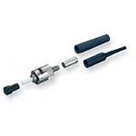 Multimode Simplex ST Connector, 125um, Polymer Body, 0.3dB IL