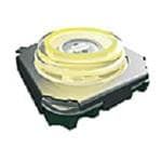 Switch Tactile N.O. SPST Round Button Solder 0.05A 28VDC 1VA 500000Cycles 4N SMD T/R