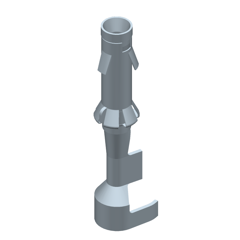 1.5mm Signal Contact, Female, Crimp, Tin Plated, Copper Alloy