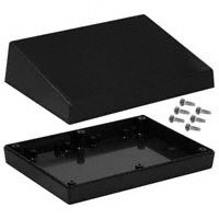 BOX ABS BLACK 6.88L X 4.88W