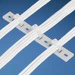 Cable Accessories Multiple Tie Plate Nylon 6/6 Natural