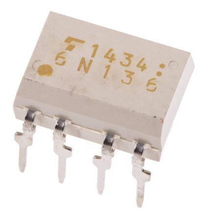 1Ch Optocoupler, 2.5kV Isolation, 8mA Output, PDIP