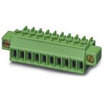 10 Pos 3.81mm RA Screw Terminal Block, 8A, 160V, Green